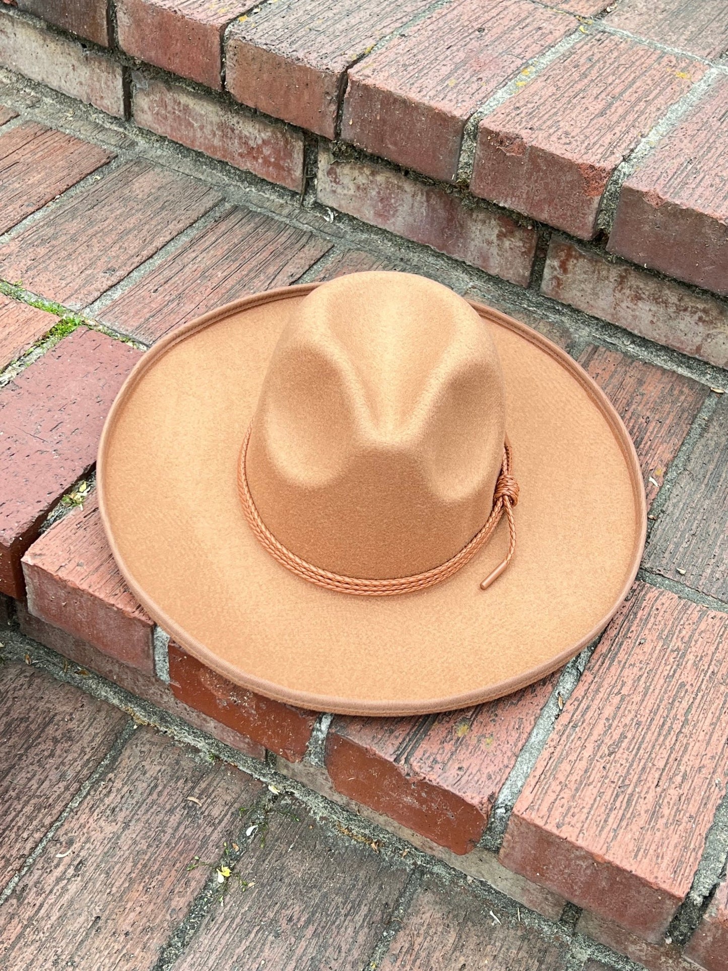 Wide Brim Lux Pencil brim Fedora - Accessorizmee