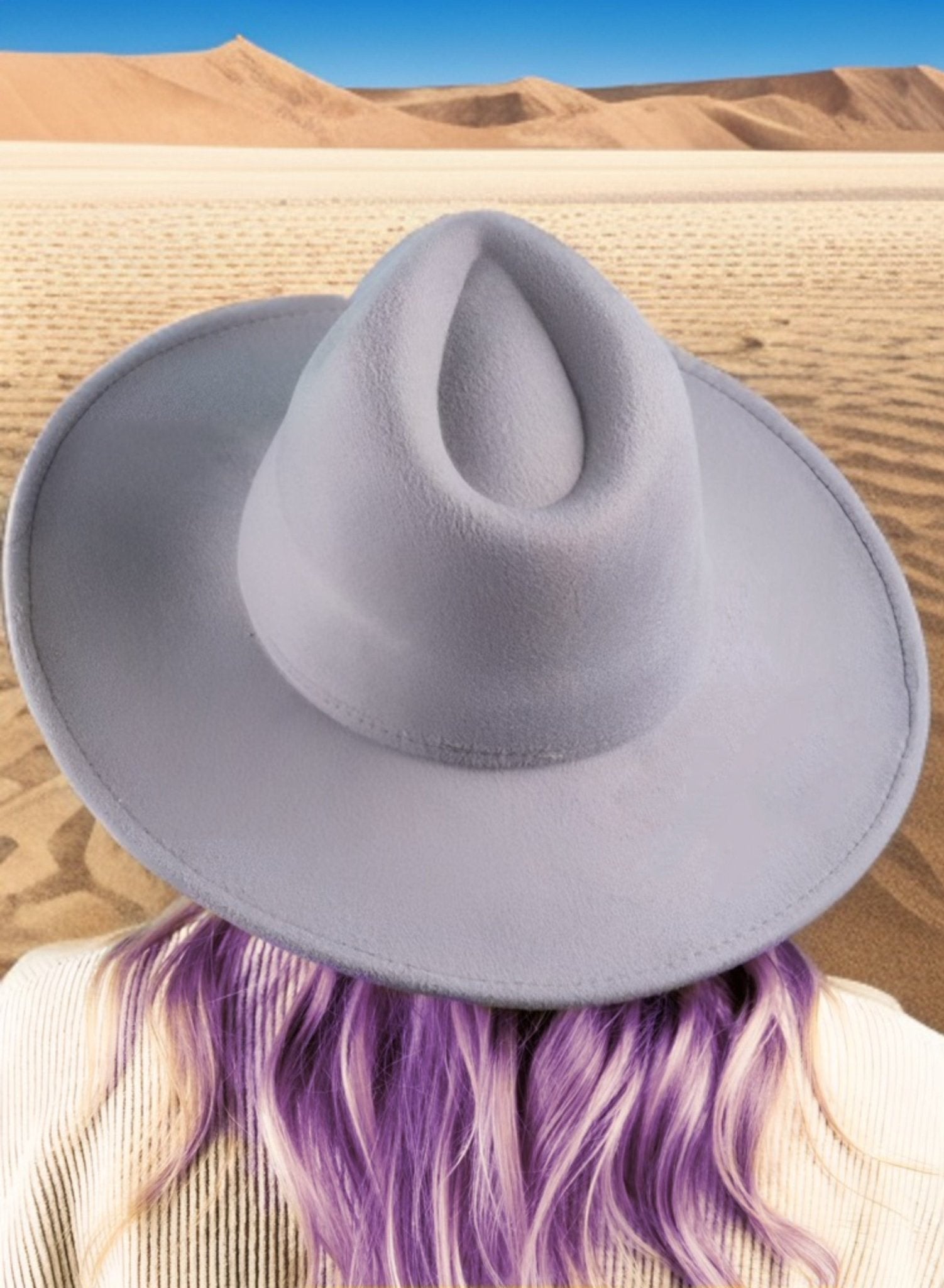 Wide Siff Brim Fedora - Accessorizmee