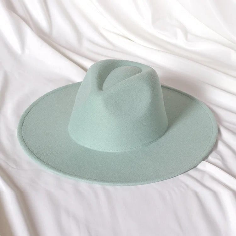 Wide Siff Brim Fedora - Accessorizmee