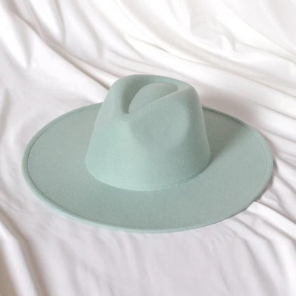 Wide Siff Brim Fedora - Accessorizmee