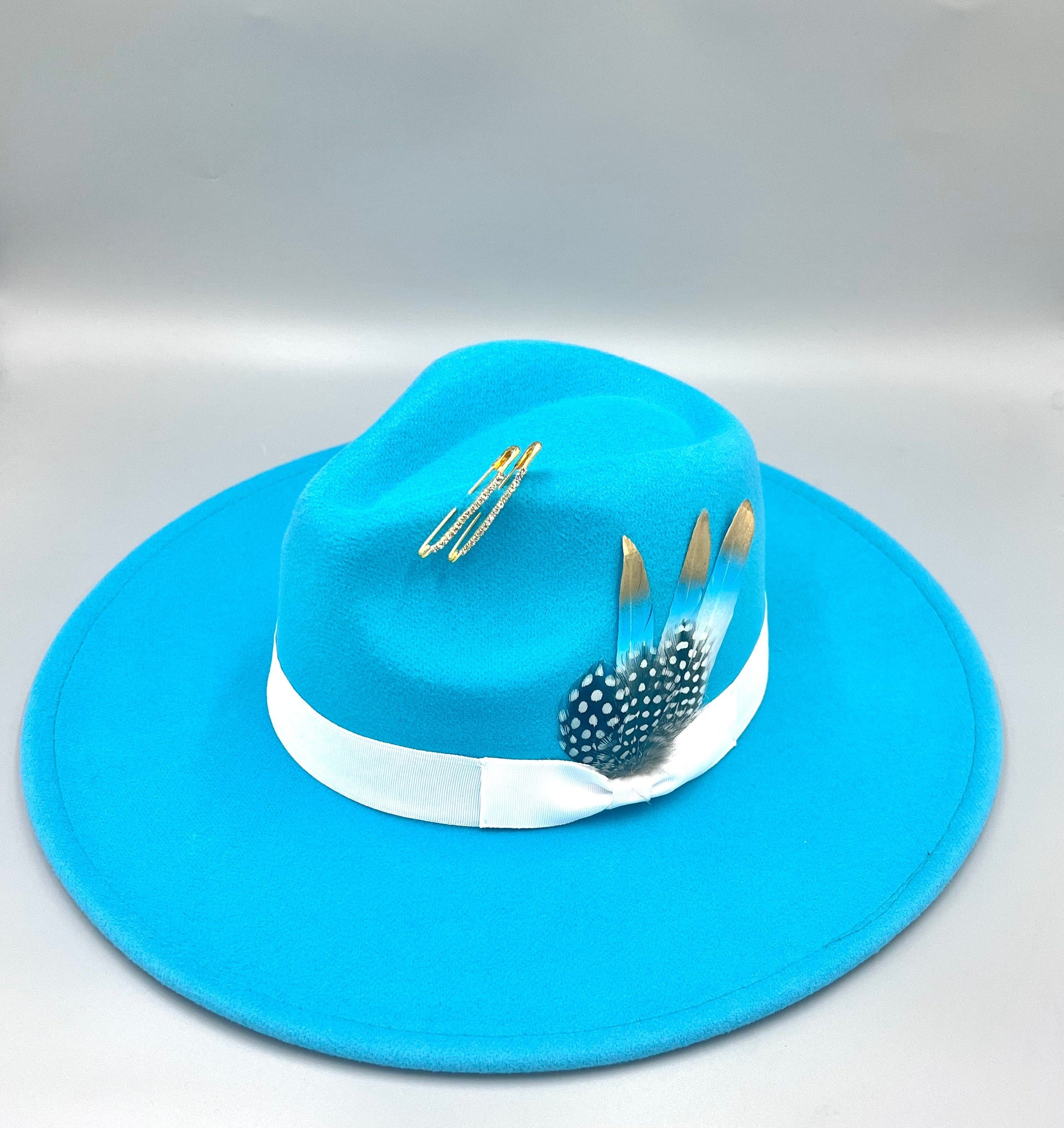 Luxury Bow Tie Fedora -Grey - Accessorizmee