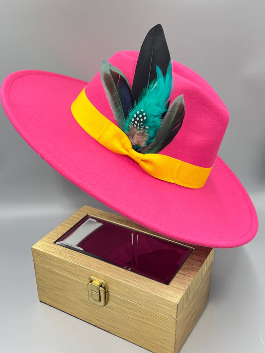 Luxury Bow tie Fedora -Charisma - Accessorizmee